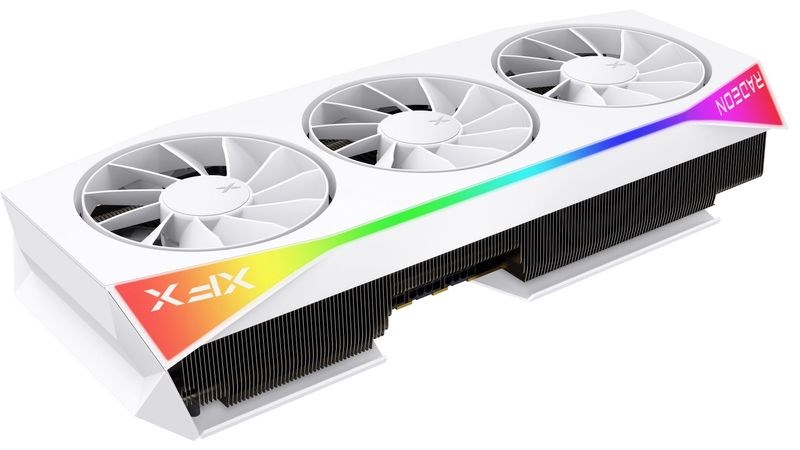 Graphics card. XFX Mercury RX 9070XT OC White G RGB 16 Graphics card. XFX Mercury RX 9070XT OC White G RGB 16
