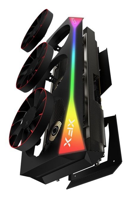 XFX Mercury Radeon RX 9070 XT OC Magnetic Air Edition RGB AMD 16 GB GDDR6 XFX Mercury Radeon RX 9070 XT OC Magnetic Air Edition RGB AMD 16 GB GDDR6