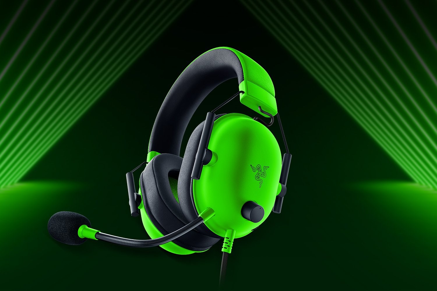 Razer BlackShark V2 X Headset Wired Head-band Gaming Green, Black Razer BlackShark V2 X Headset Wired Head-band Gaming Green, Black