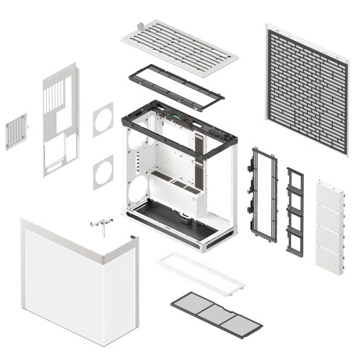 HAVN HS 420 Midi Tower White HAVN HS 420 Midi Tower White
