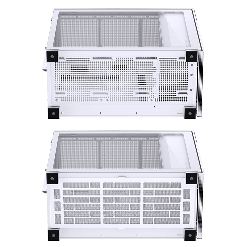 Jonsbo D41 MESH Screen ATX Case, Tempered Glass - white Jonsbo D41 MESH Screen ATX Case, Tempered Glass - white