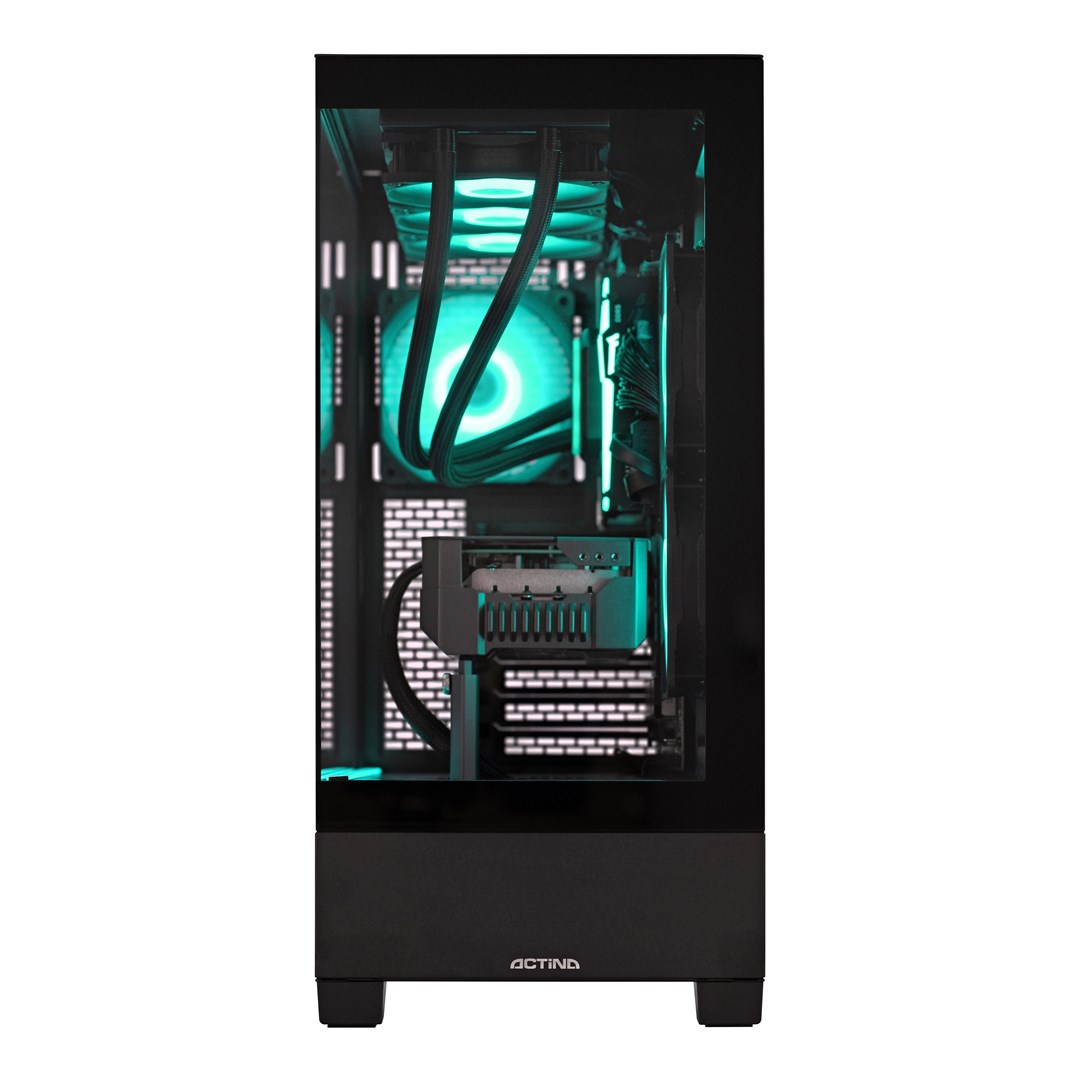 Actina 5901443416661 PC AMD Ryzen™ 9 9900X3D 192 GB DDR5-SDRAM 4 TB SSD NVIDIA GeForce RTX 5090 Windows 11 Home Midi Tower Black Actina 5901443416661 PC AMD Ryzen™ 9 9900X3D 192 GB DDR5-SDRAM 4 TB SSD NVIDIA GeForce RTX 5090 Windows 11 Home Midi Tower Black