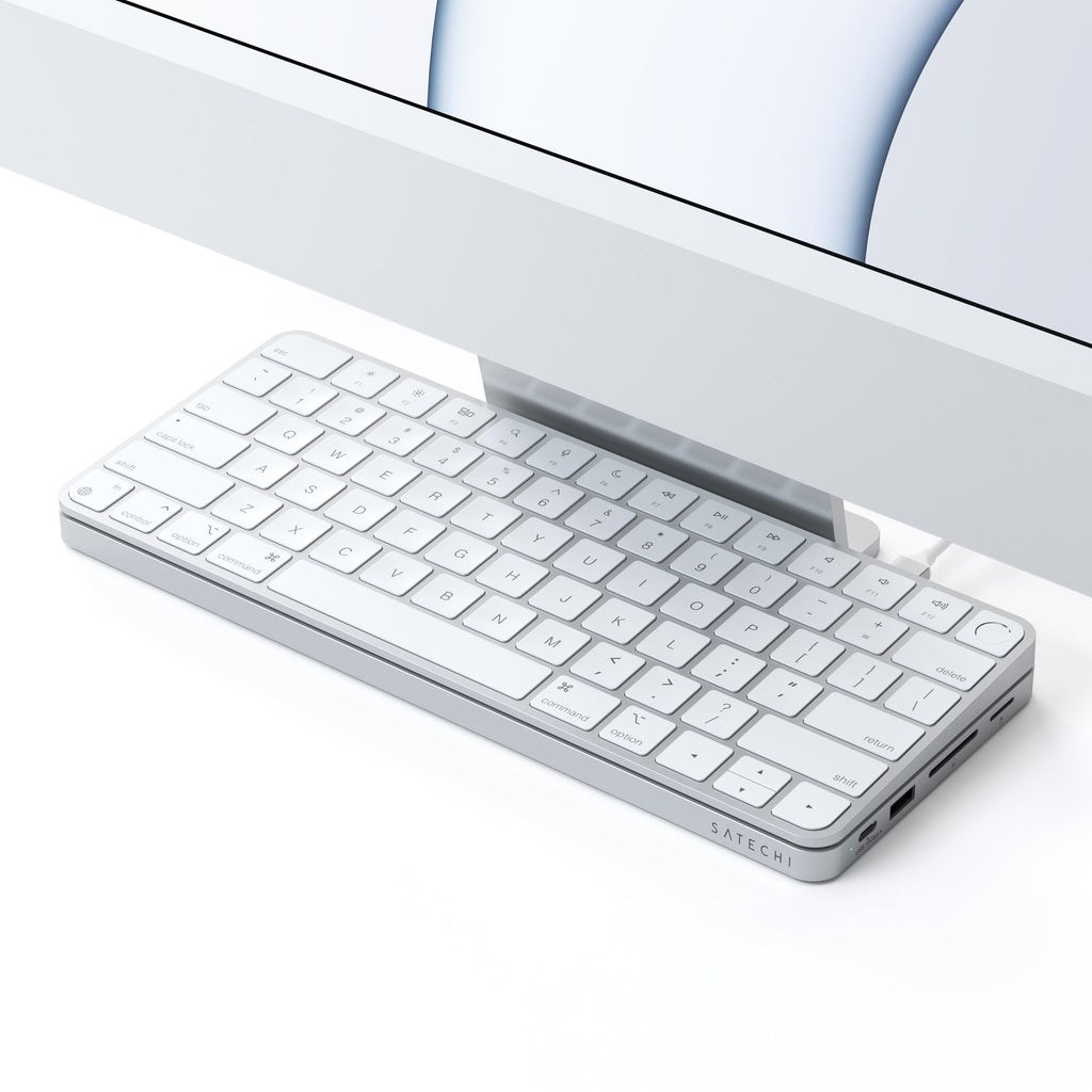 Satechi ST-UCISDS laptop dock/port replicator Wired USB 3.2 Gen 2 (3.1 Gen 2) Type-C Silver Satechi ST-UCISDS laptop dock/port replicator Wired USB 3.2 Gen 2 (3.1 Gen 2) Type-C Silver