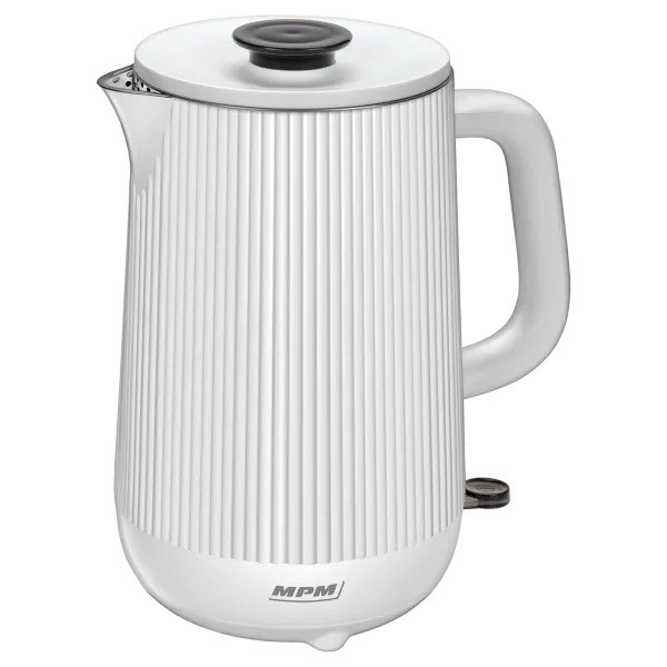 MPM MCZ-115 electric kettle 1.5 L 1800 W White MPM MCZ-115 electric kettle 1.5 L 1800 W White