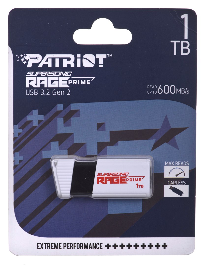 Patriot Rage Prime 600 MB/S 1TB USB 3.2 8K IOPS Patriot Rage Prime 600 MB/S 1TB USB 3.2 8K IOPS