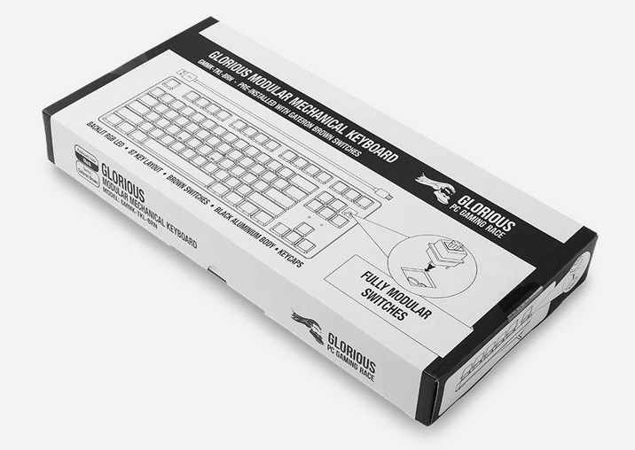 Glorious GMMK TKL Keyboard - Gateron Brown, US Layout Glorious GMMK TKL Keyboard - Gateron Brown, US Layout