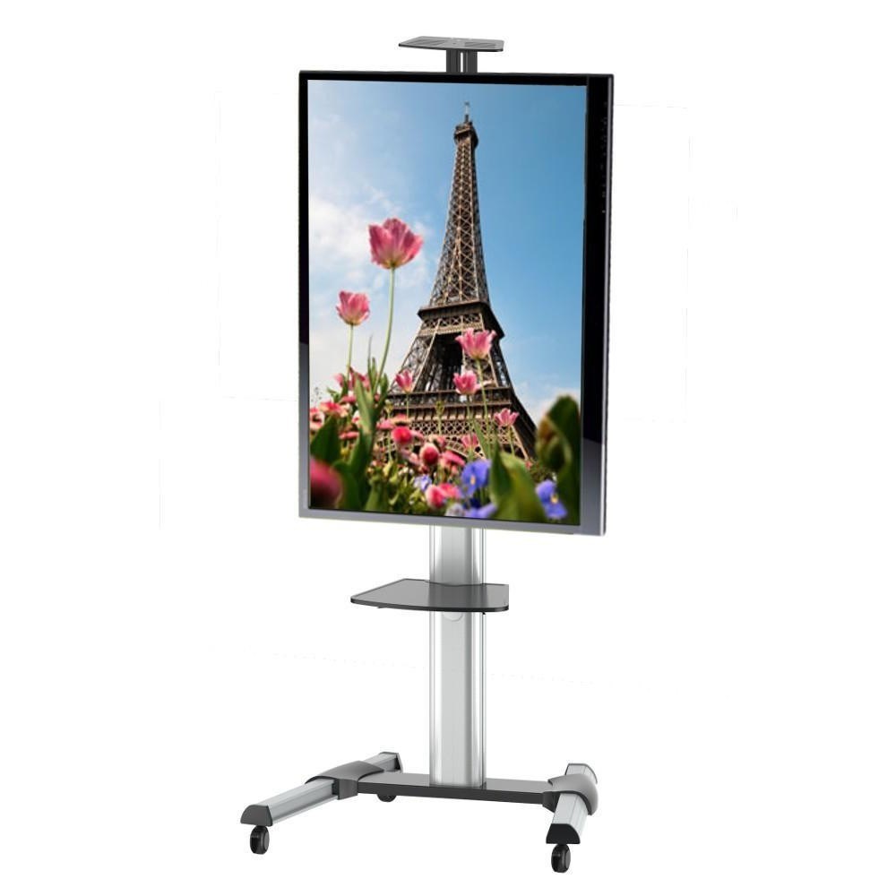 Techly Floor Support Trolley for LCD / LED / Plasma 37-70 with Shelf " ICA-TR15 Techly Floor Support Trolley for LCD / LED / Plasma 37-70 with Shelf " ICA-TR15