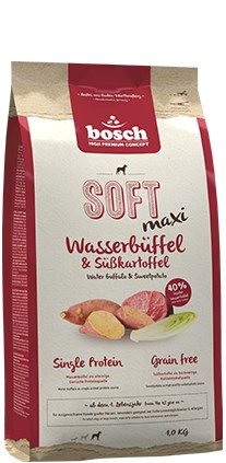bosch Tiernahrung SOFT Maxi Water Buffalo & Sweet Potato 12.5kg bosch Tiernahrung SOFT Maxi Water Buffalo & Sweet Potato 12.5kg