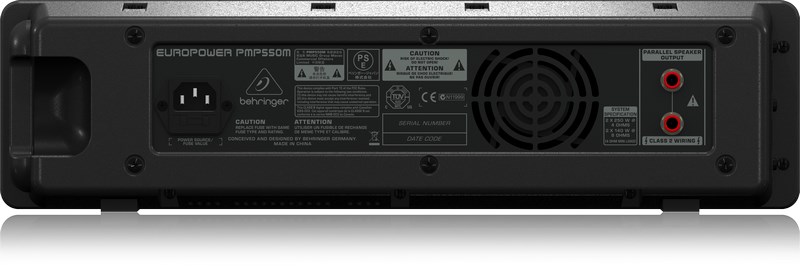 Behringer PMP550M audio mixer 5 channels 20 - 20000 Hz Black Behringer PMP550M audio mixer 5 channels 20 - 20000 Hz Black