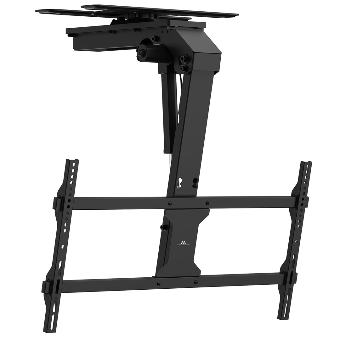 Maclean electric TV mount, ceiling mount, Tuya support, max. VESA 800x400, reg. in pos. +90°~-90°, for TV 43-86", max. 45kg, MC-109 T Maclean electric TV mount, ceiling mount, Tuya support, max. VESA 800x400, reg. in pos. +90°~-90°, for TV 43-86", max. 45kg, MC-109 T