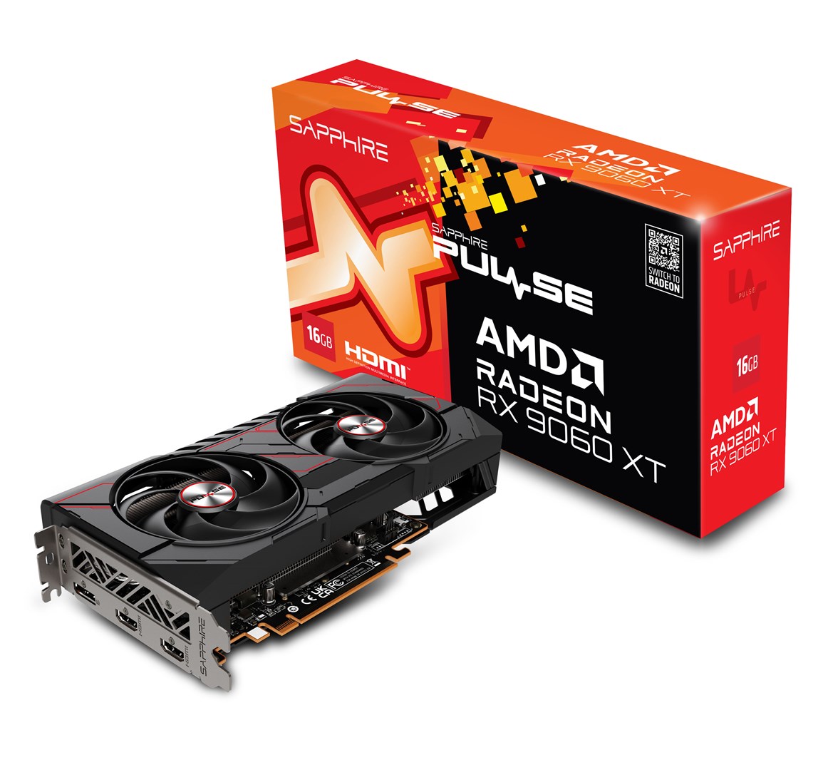 Graphics card. SAPPHIRE PULSE RX 9060 XT GAMING 16GB Graphics card. SAPPHIRE PULSE RX 9060 XT GAMING 16GB