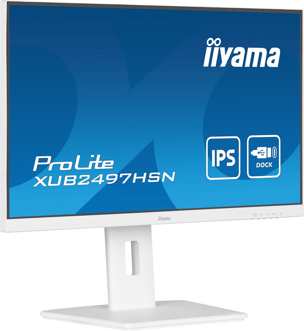 iiyama ProLite 24" IPS technology panel with USB-C dock and RJ45 (LAN) iiyama ProLite 24" IPS technology panel with USB-C dock and RJ45 (LAN)