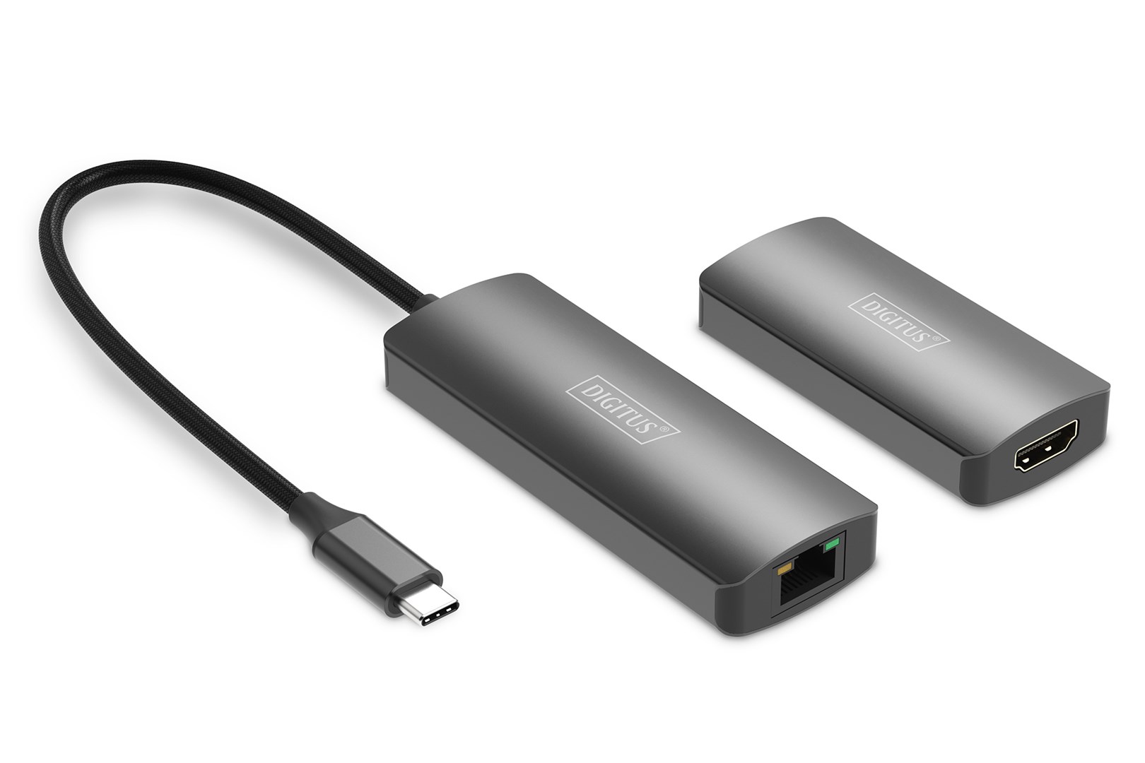 Digitus 4K Video Extender (USB-C - HDMI), 30 m Digitus 4K Video Extender (USB-C - HDMI), 30 m