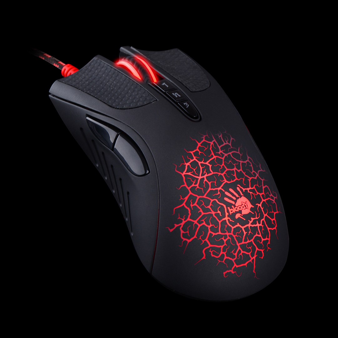 BLOODY A90 mouse Gaming Right-hand USB Type-A Optical 6200 DPI BLOODY A90 mouse Gaming Right-hand USB Type-A Optical 6200 DPI