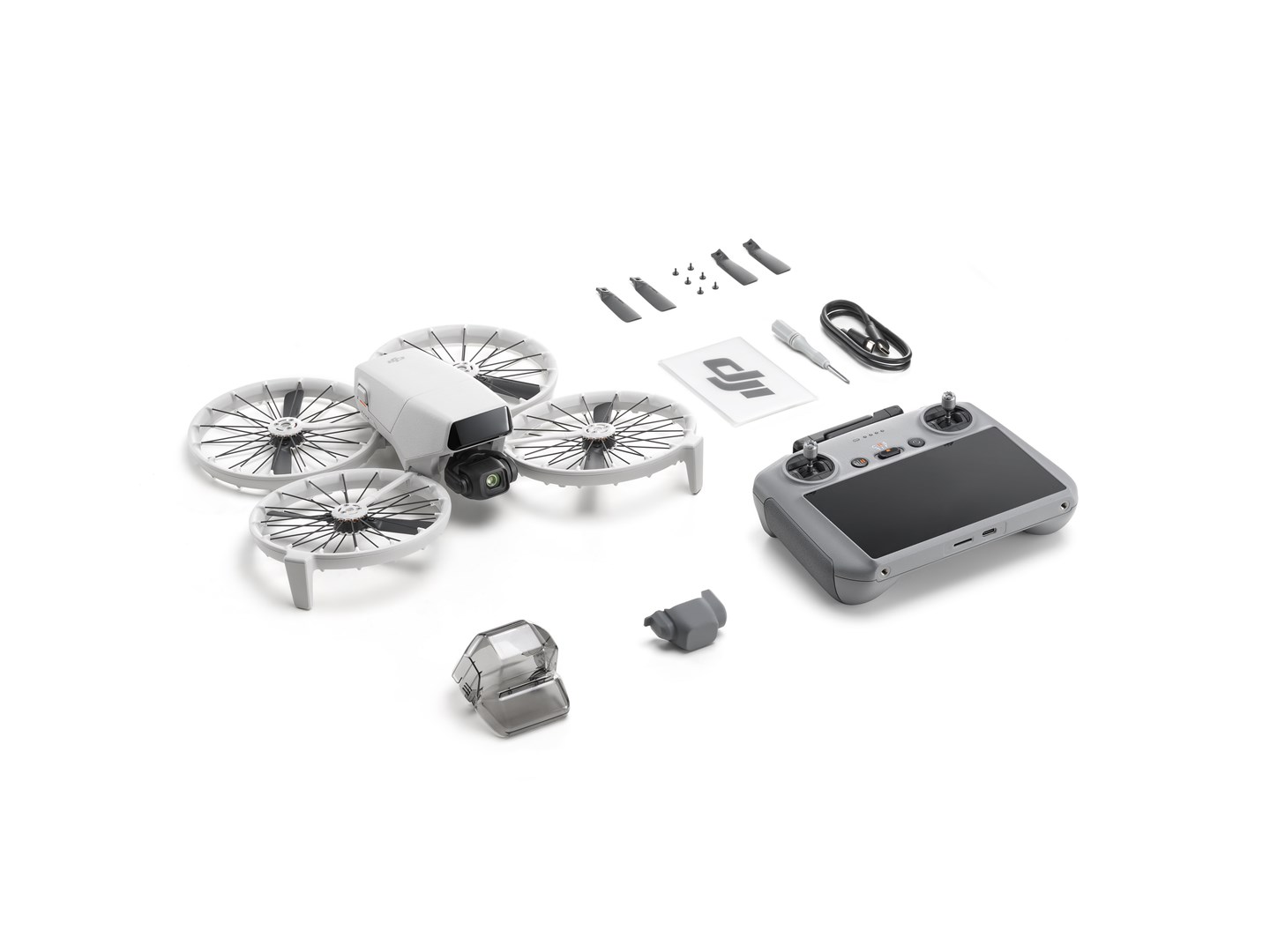 DJI Flip 4 rotors Quadcopter 48 MP 3840 x 2160 pixels 3110 mAh Black, White DJI Flip 4 rotors Quadcopter 48 MP 3840 x 2160 pixels 3110 mAh Black, White