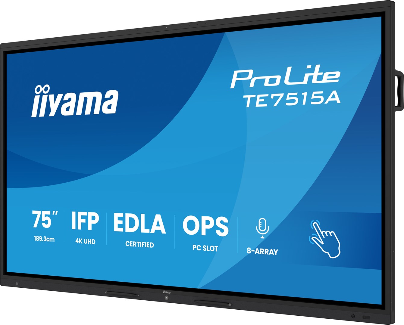 iiyama 75" 4K UHD Google EDLA Certified IFP Interactive Display – Where Design Meets Performance iiyama 75" 4K UHD Google EDLA Certified IFP Interactive Display – Where Design Meets Performance
