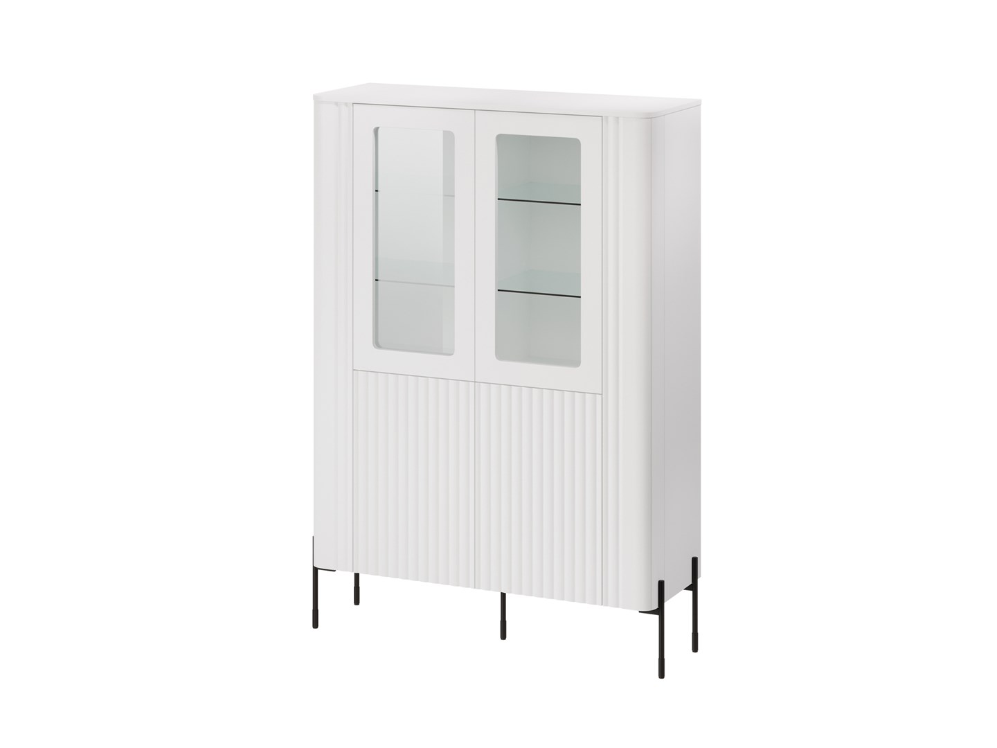 Cama VERA display cabinet 110x40x160 matt white Cama VERA display cabinet 110x40x160 matt white