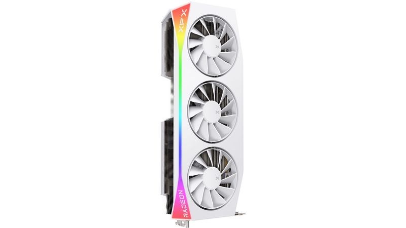 Graphics card. XFX Mercury RX 9070XT OC White G RGB 16 Graphics card. XFX Mercury RX 9070XT OC White G RGB 16