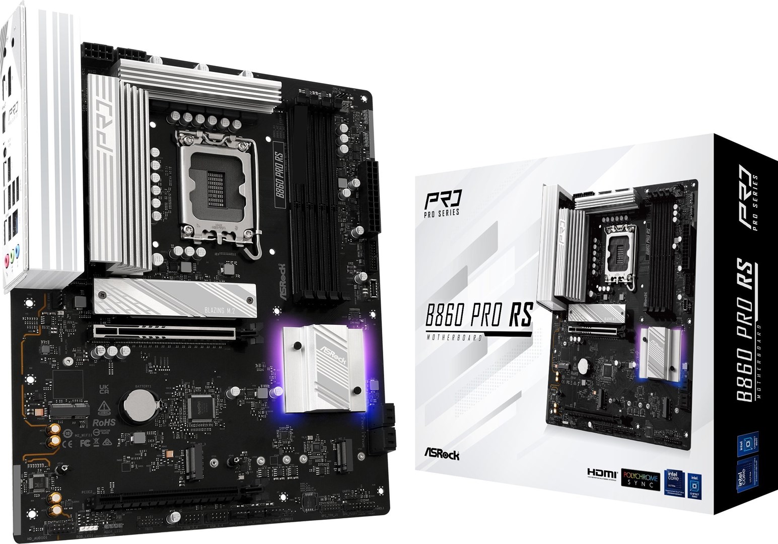 Motherboard - ASRock B860 Pro RS Motherboard - ASRock B860 Pro RS