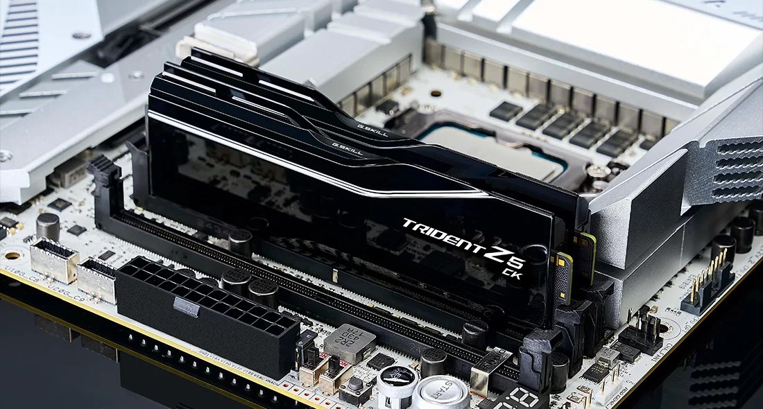 G.Skill Trident Z5 CK F5-8800C4255H24GX2-TZ5CK memory module 48 GB 2 x 24 GB DDR5 8800 MHz G.Skill Trident Z5 CK F5-8800C4255H24GX2-TZ5CK memory module 48 GB 2 x 24 GB DDR5 8800 MHz
