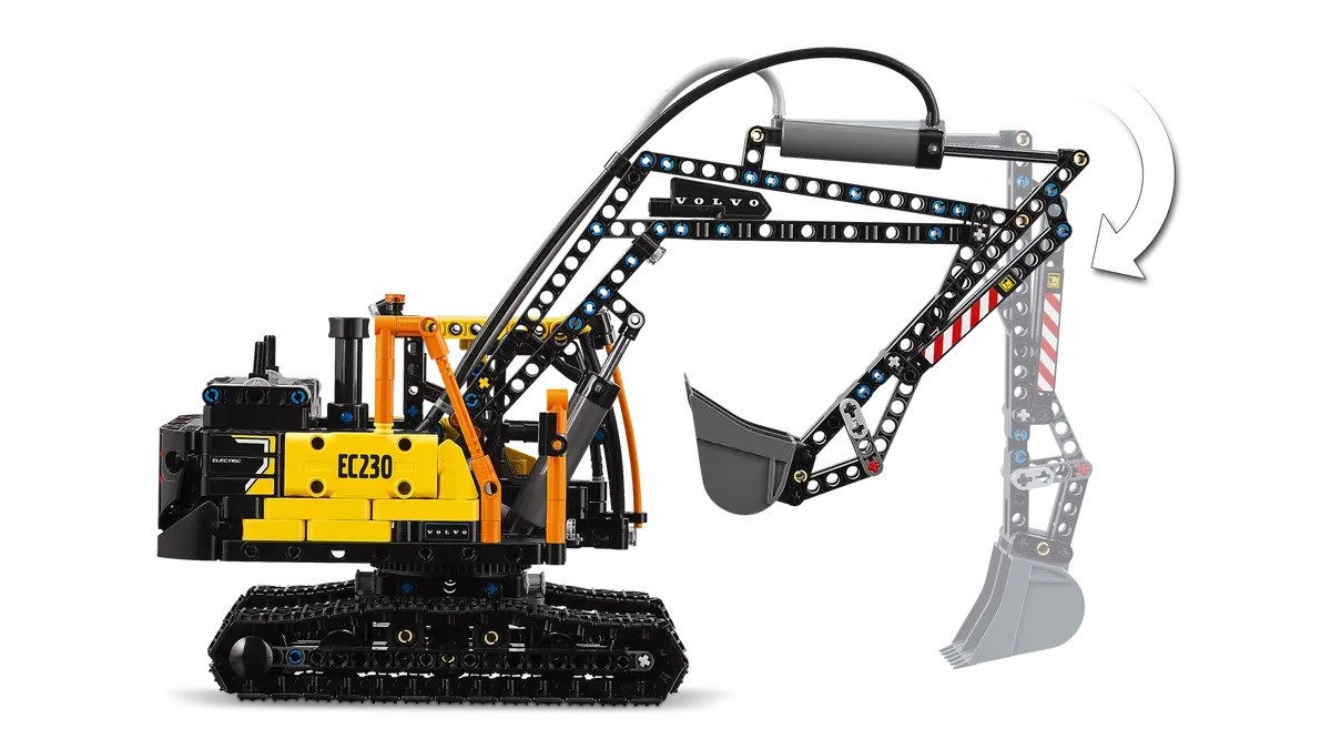 LEGO TECHNIC 42175 Volvo FMX Truck & EC230 Electric Excavat LEGO TECHNIC 42175 Volvo FMX Truck & EC230 Electric Excavat