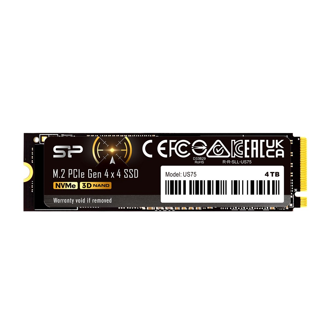 Silicon Power US75 4 TB M.2 PCI Express 4.0 NVMe Silicon Power US75 4 TB M.2 PCI Express 4.0 NVMe