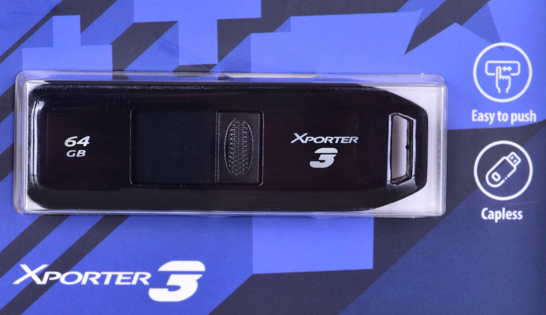 PARTIOT FLASHDRIVE Xporter 3 64GB Type A USB 3.2 PARTIOT FLASHDRIVE Xporter 3 64GB Type A USB 3.2