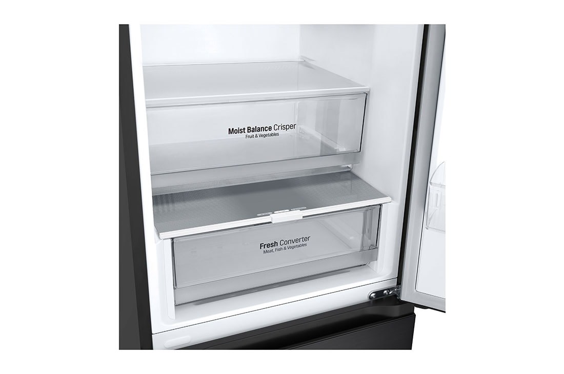 LG GBV5240DEP fridge-freezer Freestanding 387 L D Black LG GBV5240DEP fridge-freezer Freestanding 387 L D Black