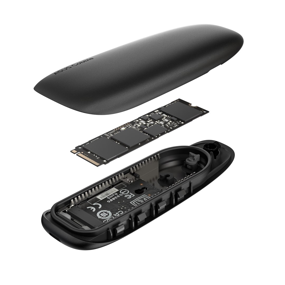 ASUS COBBLE Black (ESD-A1A/BLK) SSD enclosure M.2 ASUS COBBLE Black (ESD-A1A/BLK) SSD enclosure M.2