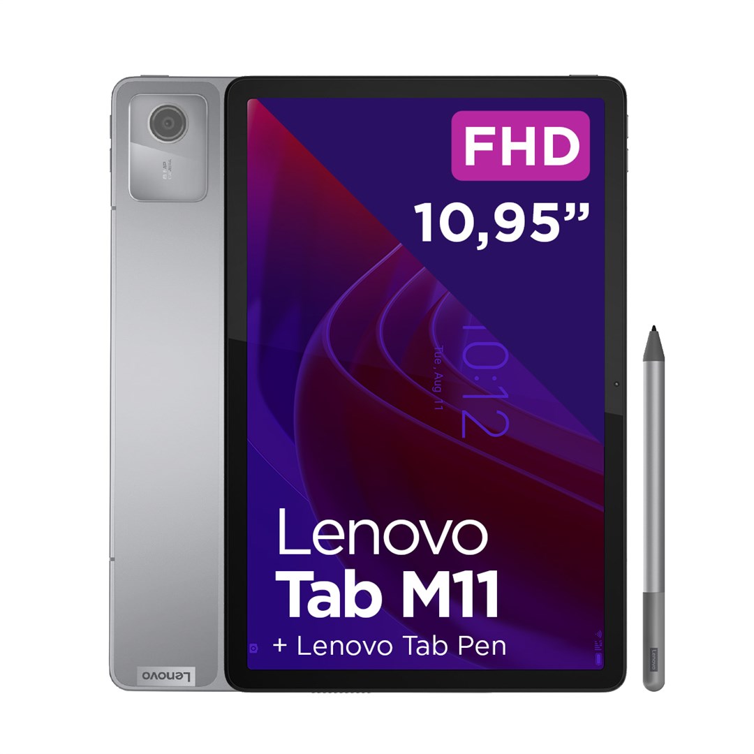 Lenovo Tab M11 Mediatek 128 GB 27.9 cm (11") 4 GB Wi-Fi 5 (802.11ac) Android 13 Grey Lenovo Tab M11 Mediatek 128 GB 27.9 cm (11") 4 GB Wi-Fi 5 (802.11ac) Android 13 Grey