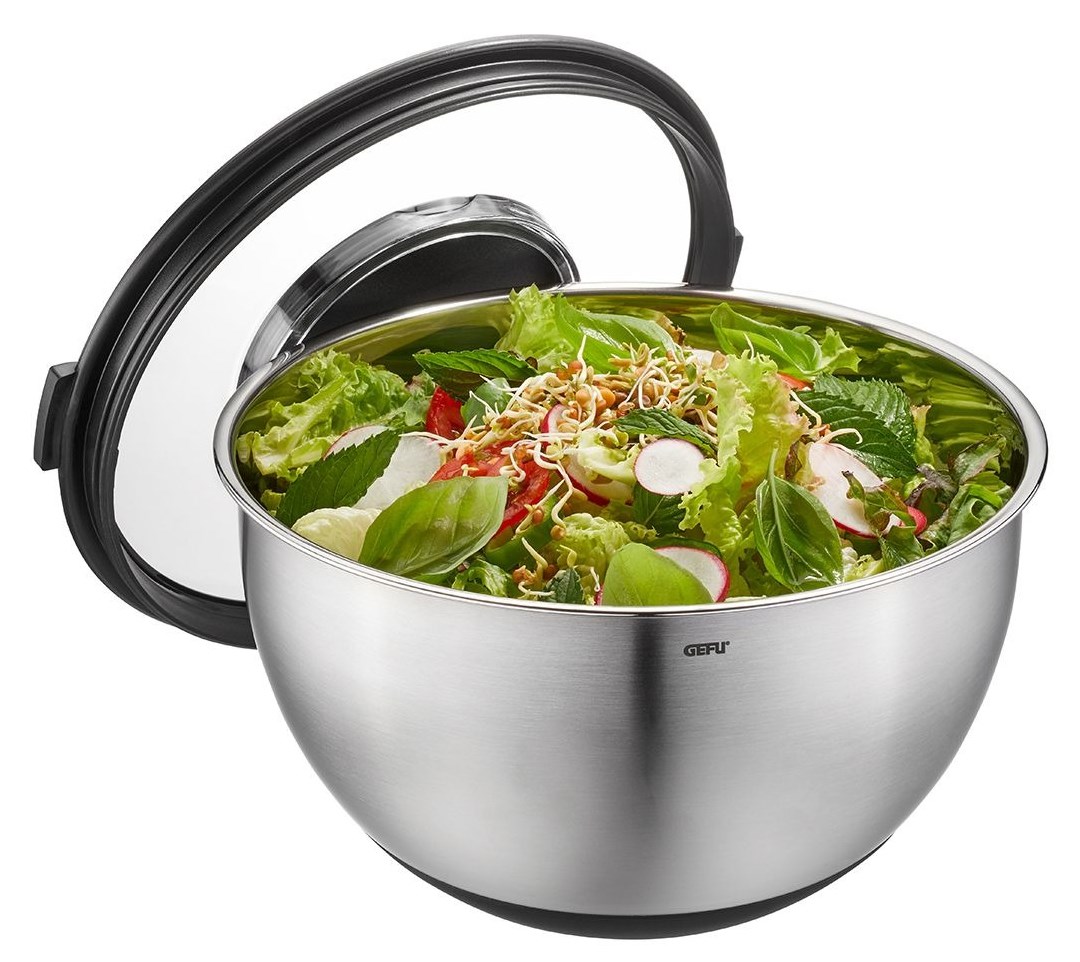 GEFU 35055 Round Bowl Black, Stainless steel 2 pc(s) GEFU 35055 Round Bowl Black, Stainless steel 2 pc(s)