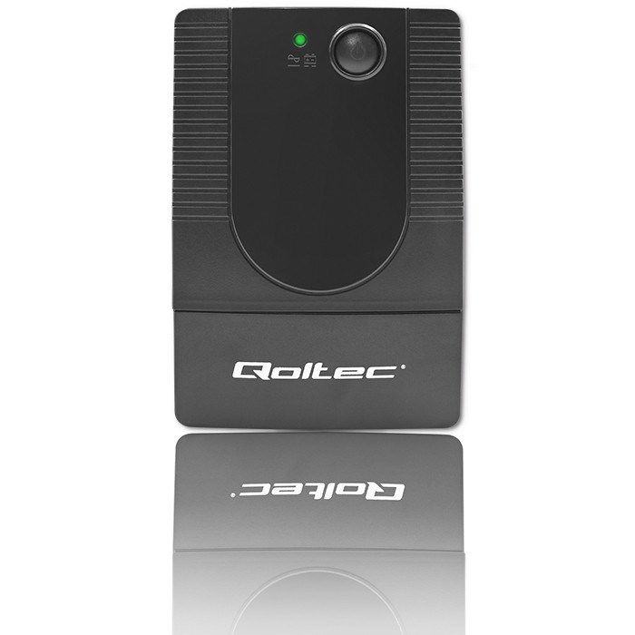 Qoltec 53772 uninterruptible power supply (UPS) Line-Interactive 0.65 kVA 360 W 1 AC outlet(s) Qoltec 53772 uninterruptible power supply (UPS) Line-Interactive 0.65 kVA 360 W 1 AC outlet(s)