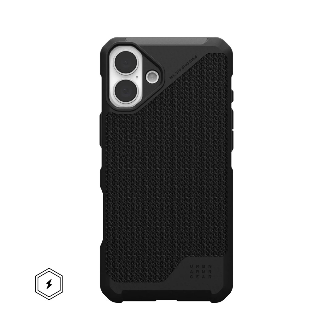 Urban Armor Gear Metropolis LT mobile phone case 17 cm (6.7") Cover Black Urban Armor Gear Metropolis LT mobile phone case 17 cm (6.7") Cover Black