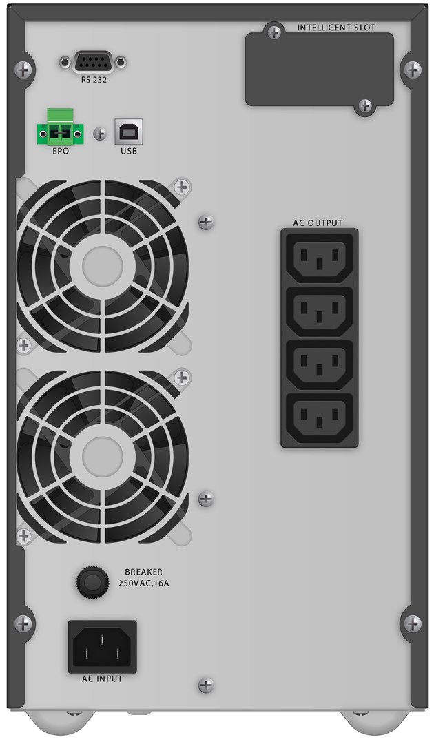 PowerWalker VFI 2000 TG Double-conversion (Online) 2 kVA 1800 W 4 AC outlet(s) PowerWalker VFI 2000 TG Double-conversion (Online) 2 kVA 1800 W 4 AC outlet(s)