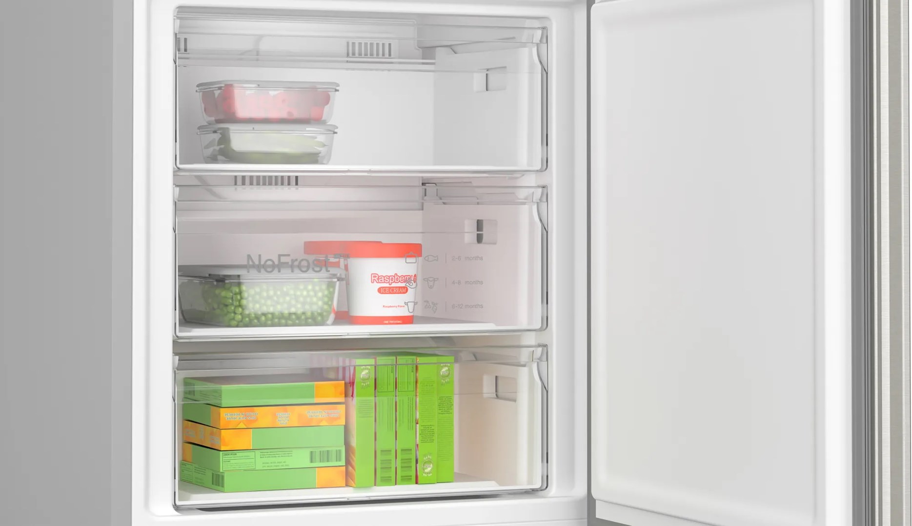 Bosch Serie 4 KGN492IDF fridge-freezer Freestanding 440 L D Stainless steel Bosch Serie 4 KGN492IDF fridge-freezer Freestanding 440 L D Stainless steel