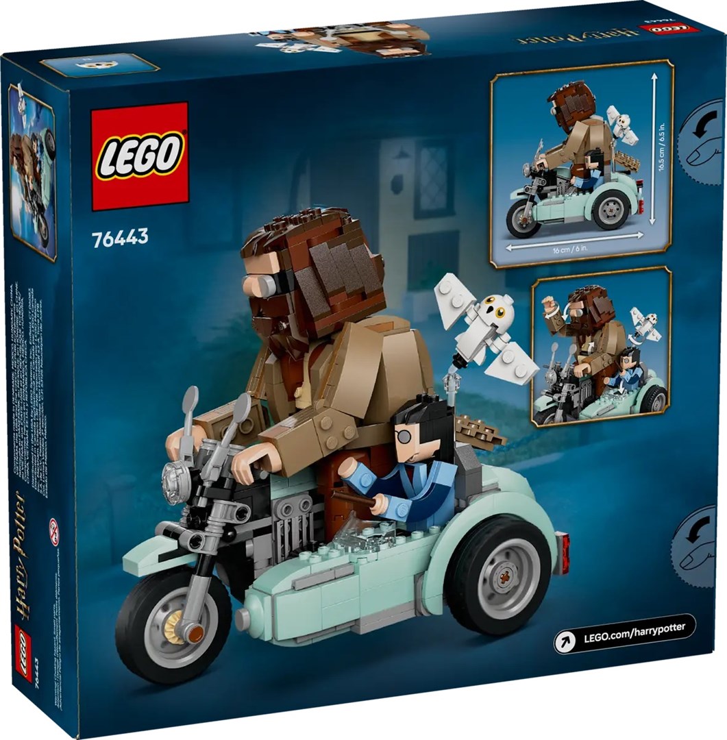 LEGO HARRY POTTER 76443 Hagrid & Harry's Motorcycle Ride LEGO HARRY POTTER 76443 Hagrid & Harry's Motorcycle Ride