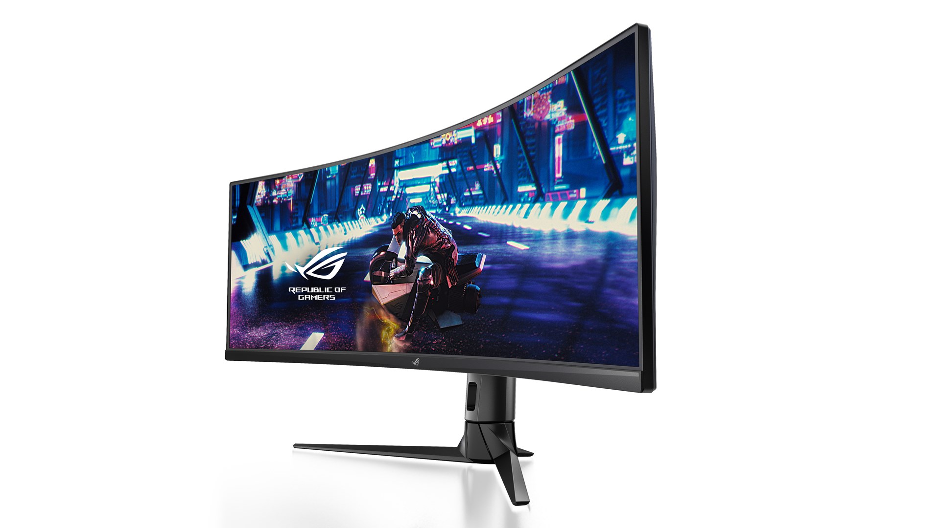 ASUS ROG Strix XG49VQ, 124.46 cm (49"), 144Hz, FreeSync 2, VA - DP, HDMI ASUS ROG Strix XG49VQ, 124.46 cm (49"), 144Hz, FreeSync 2, VA - DP, HDMI
