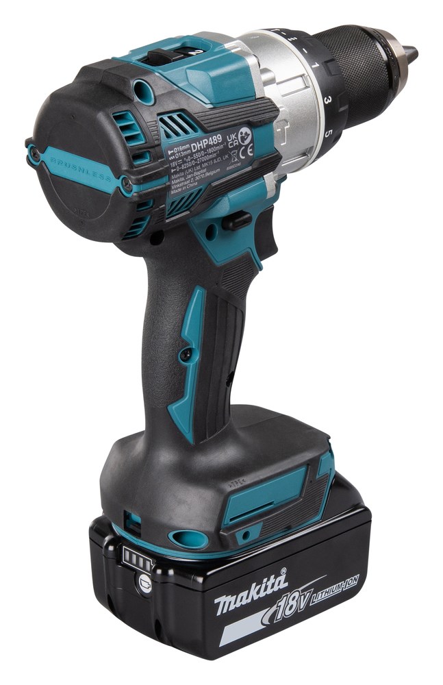 Makita DHP489RTJ power screwdriver/impact driver 1800 RPM Black, Blue Makita DHP489RTJ power screwdriver/impact driver 1800 RPM Black, Blue