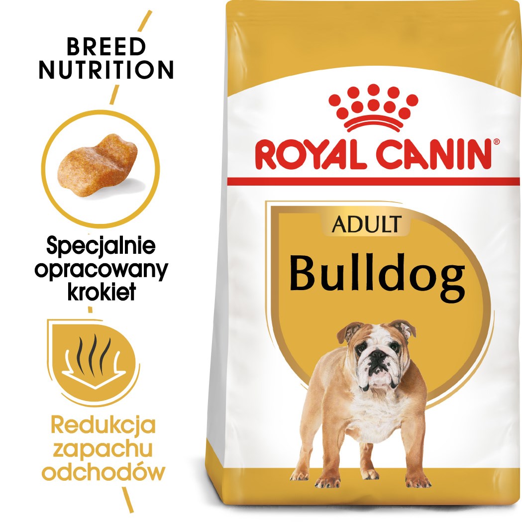 ROYAL CANIN Bulldog Adult - dry dog food - 12 kg ROYAL CANIN Bulldog Adult - dry dog food - 12 kg