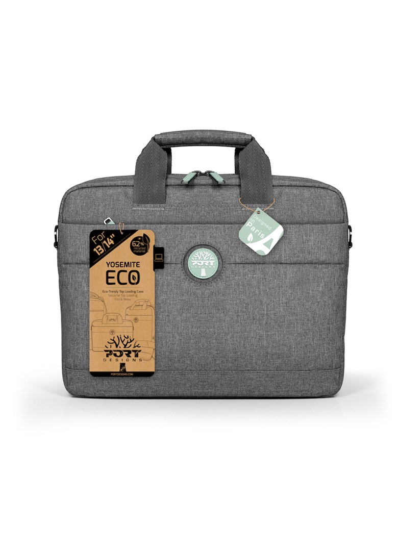 Port Designs Yosemite Eco TL 35.6 cm (14") Briefcase Grey Port Designs Yosemite Eco TL 35.6 cm (14") Briefcase Grey