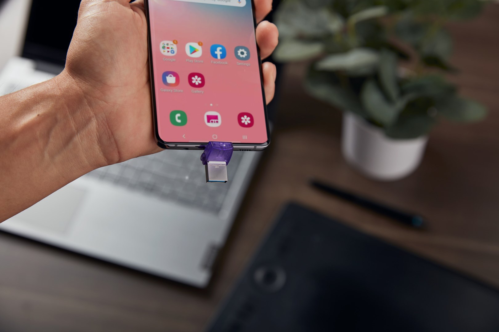 Kingston Technology DataTraveler 64GB microDuo 3C 200MB/s dual USB-A + USB-C Kingston Technology DataTraveler 64GB microDuo 3C 200MB/s dual USB-A + USB-C