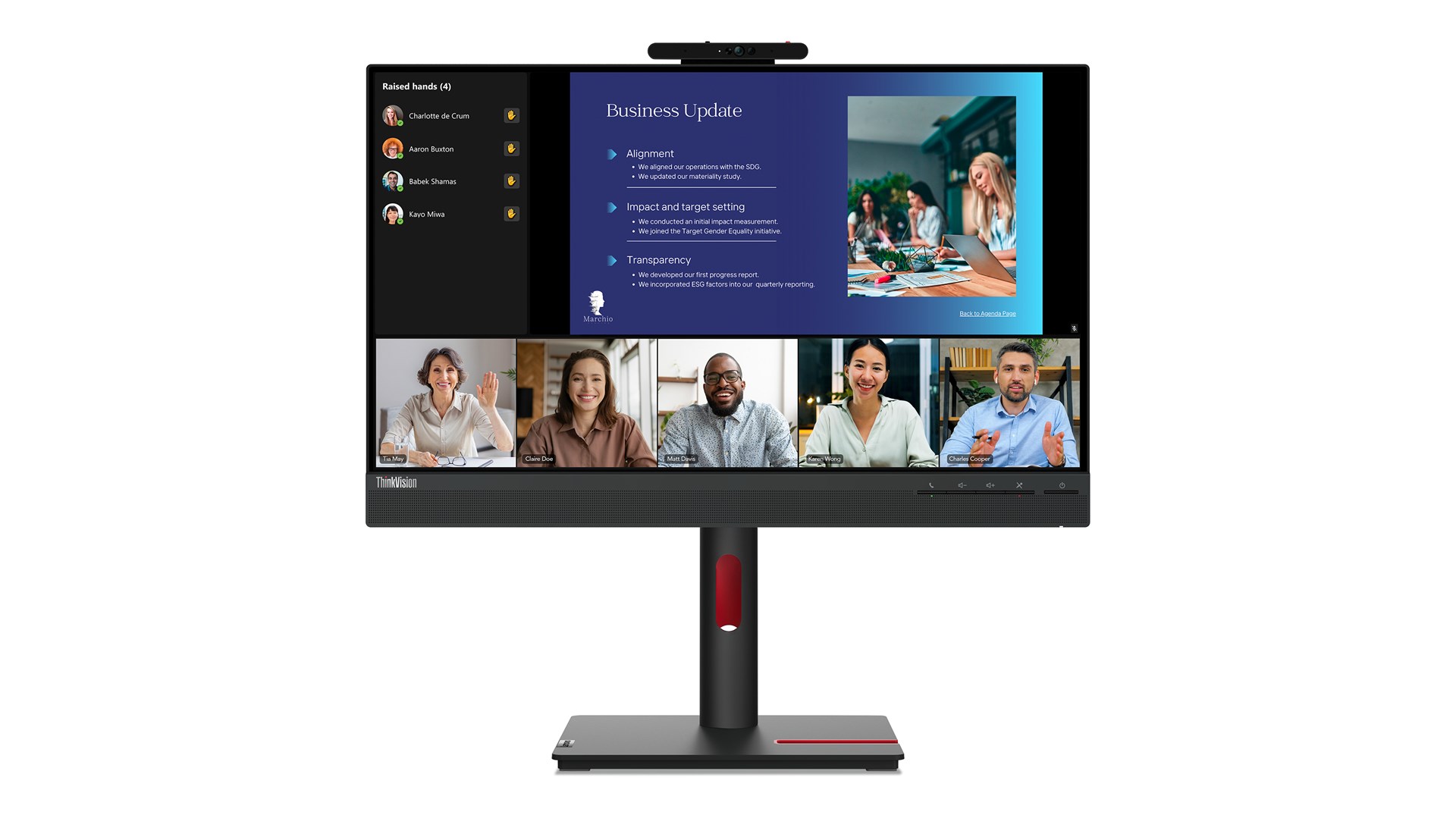 Lenovo ThinkVision T24v-30 LED display 60.5 cm (23.8") 1920 x 1080 pixels Full HD Black Lenovo ThinkVision T24v-30 LED display 60.5 cm (23.8") 1920 x 1080 pixels Full HD Black