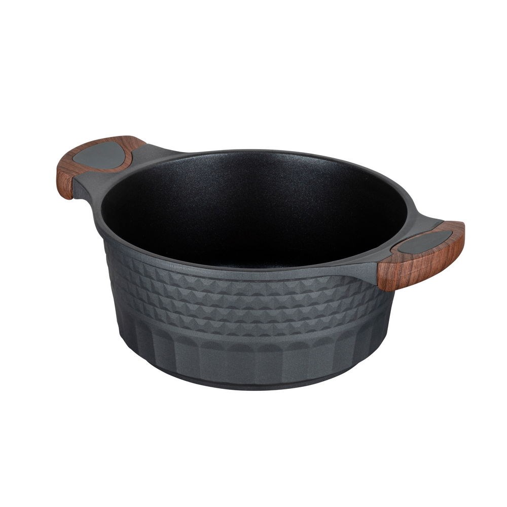 Resto Kitchenware Capella 2.6 L Round Black, Wood Resto Kitchenware Capella 2.6 L Round Black, Wood