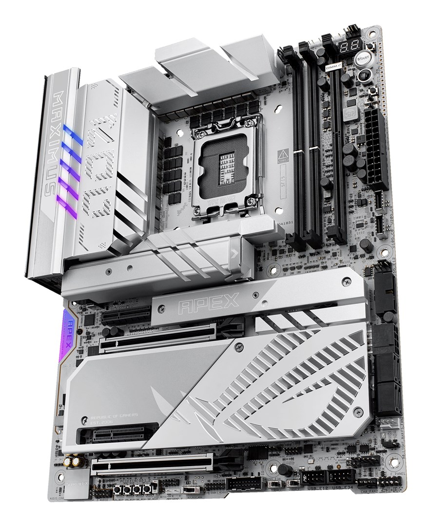 ASUS ROG MAXIMUS Z890 APEX Intel Z890 LGA 1851 (Socket V1) ATX ASUS ROG MAXIMUS Z890 APEX Intel Z890 LGA 1851 (Socket V1) ATX