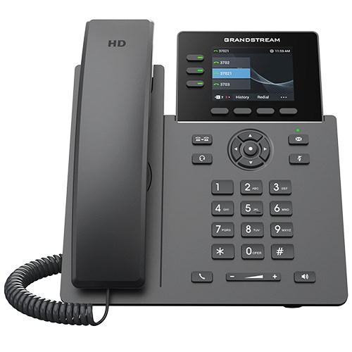 Grandstream Networks GRP2611G IP phone Black 3 lines TFT Grandstream Networks GRP2611G IP phone Black 3 lines TFT