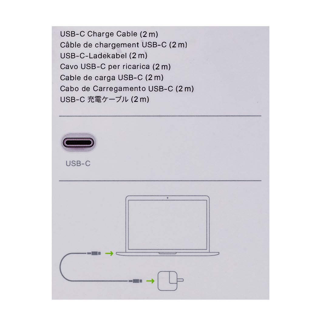 Apple USB-C Charge Cable (2m) Apple USB-C Charge Cable (2m)