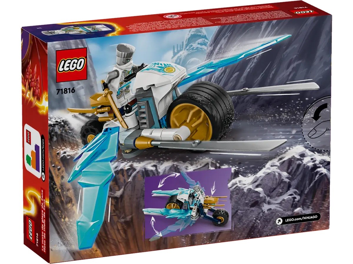LEGO NINJAGO 71816 Zane's Ice Motorcycle LEGO NINJAGO 71816 Zane's Ice Motorcycle