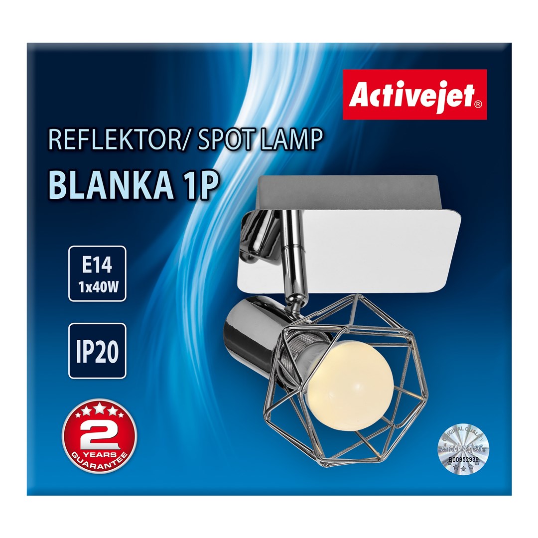 Activejet AJE-BLANKA 1P spot lamp Activejet AJE-BLANKA 1P spot lamp