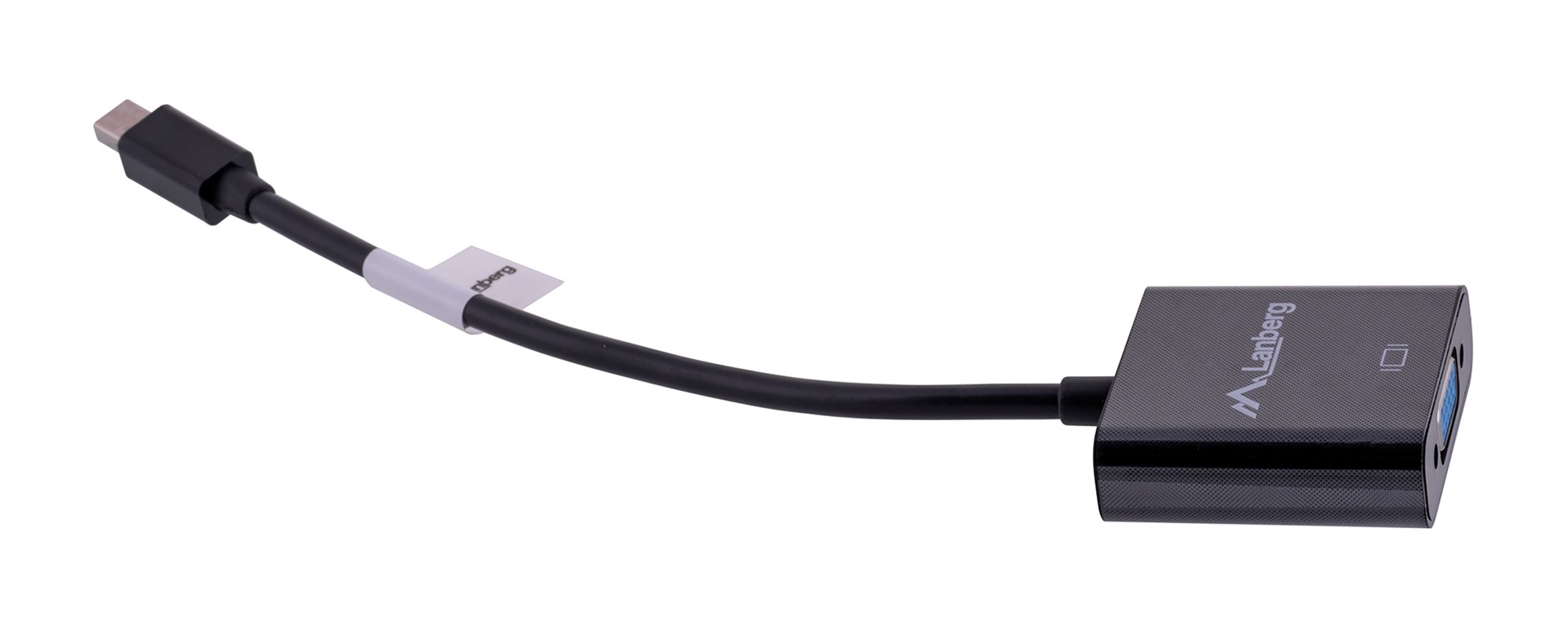 Lanberg AD-0006-BK video cable adapter 0.2 m VGA (D-Sub) Mini DisplayPort Black Lanberg AD-0006-BK video cable adapter 0.2 m VGA (D-Sub) Mini DisplayPort Black