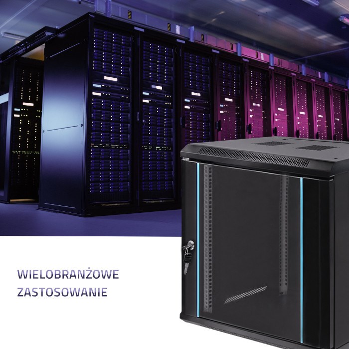 Qoltec 54467 RACK cabinet 19 "| 12U | 600 x 635 x 600 Qoltec 54467 RACK cabinet 19 "| 12U | 600 x 635 x 600